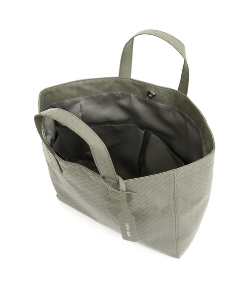 cache cache(カシュ カシュ)の「カシュカシュ cachecache / メッシュエンボスA4ショッパートート(トートバッグ・レディース・チョコ/アイボリー/ベージュ/グレー/グリーン/ブラック・FREE)」の17枚目の写真