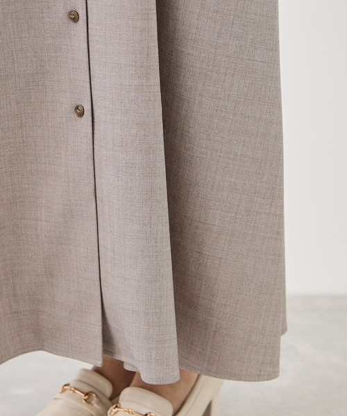 ROPE' PICNIC（ロペピクニック）の「【低身長・小柄さんサイズ】ウエストタックジャンパースカート（ジャンパースカート・レディース・ネイビー/グレー系その他/ベージュ系その他2・FREE）」の22枚目の写真