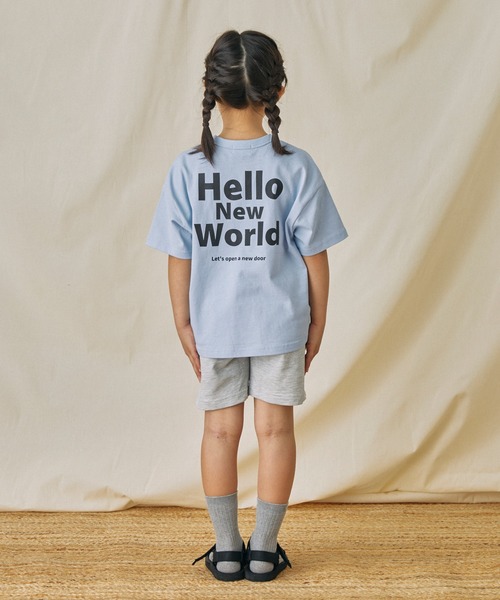 FOV(フォブ)の「FOV/フォブ Hello Tシャツ(Tシャツ/カットソー・キッズ・ホワイト/ブラック/サックスブルー・XL/L/M/S)」の12枚目の写真