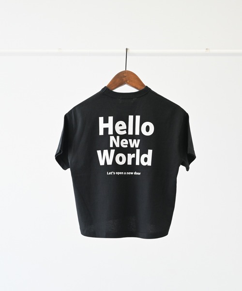 FOV(フォブ)の「FOV/フォブ Hello Tシャツ(Tシャツ/カットソー・キッズ・ホワイト/ブラック/サックスブルー・XL/L/M/S)」の15枚目の写真