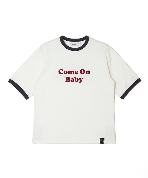 MSML(エムエスエムエル)の「LIGHT MY FIRE RINGER T SHIRT(Tシャツ/カットソー・メンズ・イエロー/ホワイト・XL/L/M)」の2枚目の写真