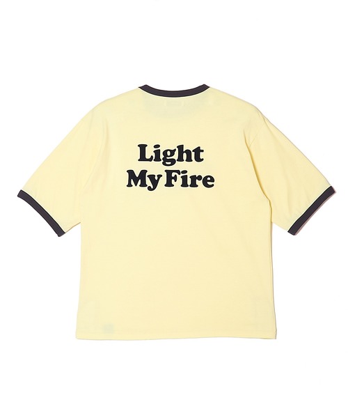 MSML(エムエスエムエル)の「LIGHT MY FIRE RINGER T SHIRT(Tシャツ/カットソー・メンズ・イエロー/ホワイト・XL/L/M)」の7枚目の写真
