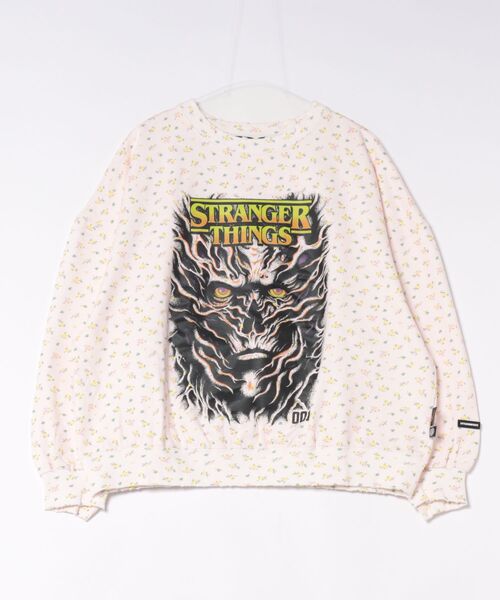 Little sunny bite（リトルサニーバイト）の「littlesunnybite/リトルサニーバイト/stranger floral sweat top（スウェット・レディース・ブルー/ホワイト/ピンク・M/S）」の11枚目の写真