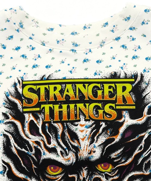 Little sunny bite（リトルサニーバイト）の「littlesunnybite/リトルサニーバイト/stranger floral sweat top（スウェット・レディース・ブルー/ホワイト/ピンク・M/S）」の14枚目の写真