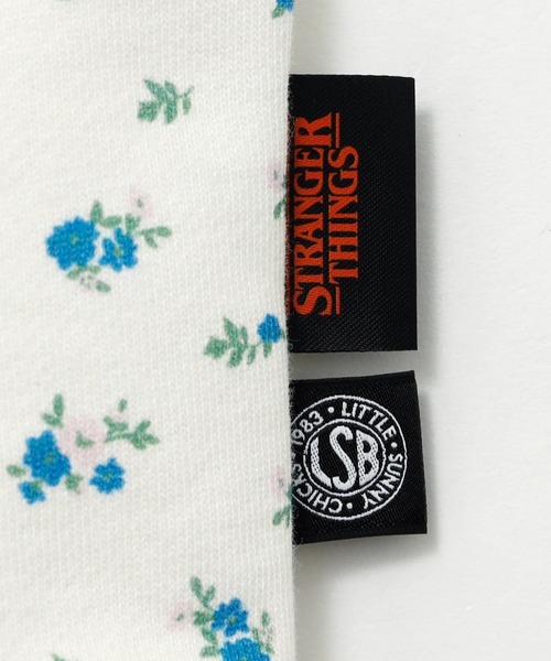 Little sunny bite（リトルサニーバイト）の「littlesunnybite/リトルサニーバイト/stranger floral sweat top（スウェット・レディース・ブルー/ホワイト/ピンク・M/S）」の18枚目の写真