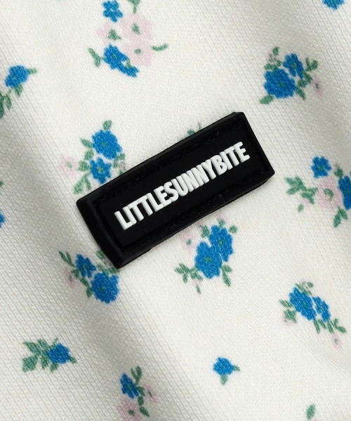 Little sunny bite（リトルサニーバイト）の「littlesunnybite/リトルサニーバイト/stranger floral sweat top（スウェット・レディース・ブルー/ホワイト/ピンク・M/S）」の20枚目の写真
