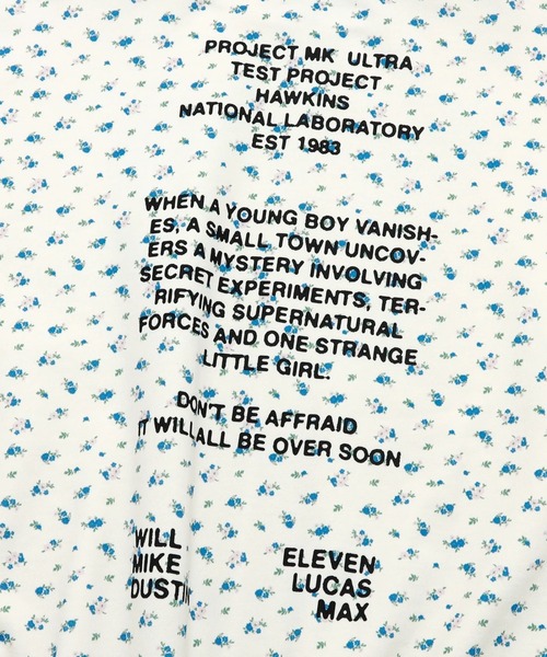 Little sunny bite（リトルサニーバイト）の「littlesunnybite/リトルサニーバイト/stranger floral sweat top（スウェット・レディース・ブルー/ホワイト/ピンク・M/S）」の21枚目の写真