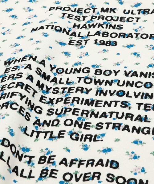 Little sunny bite（リトルサニーバイト）の「littlesunnybite/リトルサニーバイト/stranger floral sweat top（スウェット・レディース・ブルー/ホワイト/ピンク・M/S）」の22枚目の写真