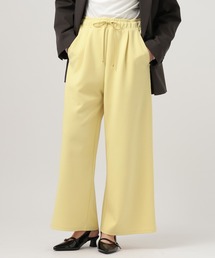 BAYFLOW | [ストレッチ入り♪シワが目立ちにくい]ジョーゼットワイドパンツ(その他パンツ)