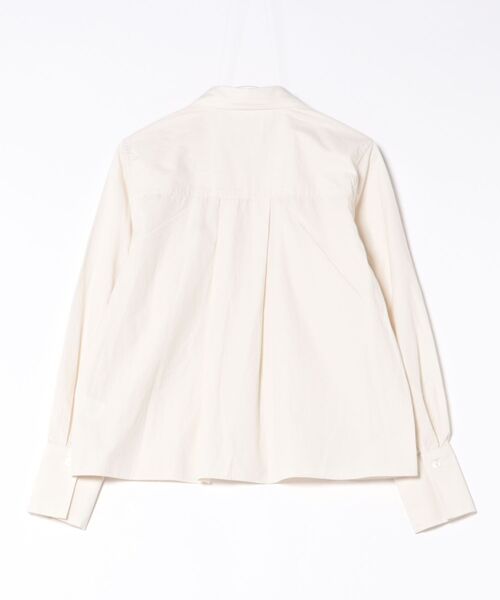 GYMPHLEX（ジムフレックス）の「Gymphlex | ブロード シャツアウター L/S（シャツ/ブラウス・レディース・サックスブルー/アイボリー・14）」の3枚目の写真