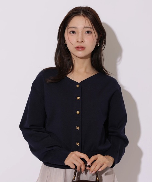 前後2WAYペールトーンニット（ニット/セーター）｜Apuweiser-riche