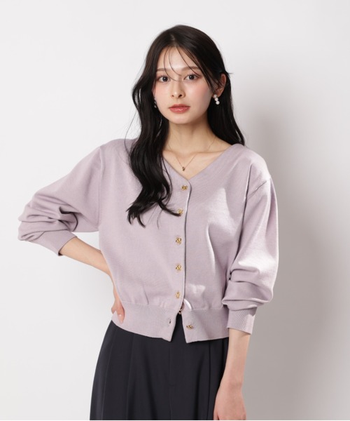 Apuweiser-riche（アプワイザーリッシェ）の「前後２ＷＡＹペールトーンニット（ニット/セーター・レディース・レッド/ネイビー・2）」の7枚目の写真