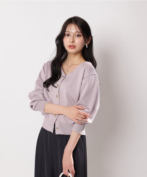 Apuweiser-riche（アプワイザーリッシェ）の「前後２ＷＡＹペールトーンニット（ニット/セーター・レディース・レッド/ネイビー・2）」の8枚目の写真