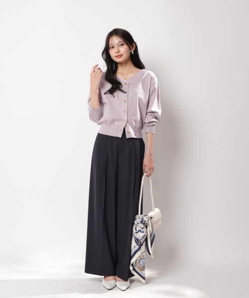 Apuweiser-riche（アプワイザーリッシェ）の「前後２ＷＡＹペールトーンニット（ニット/セーター・レディース・レッド/ネイビー・2）」の10枚目の写真