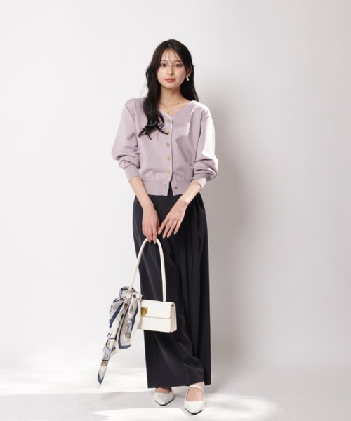 Apuweiser-riche（アプワイザーリッシェ）の「前後２ＷＡＹペールトーンニット（ニット/セーター・レディース・レッド/ネイビー・2）」の11枚目の写真