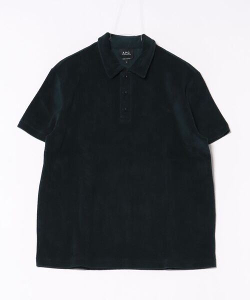 A.P.C.(アーペーセー)の「POLO JULIAN(ポロシャツ・メンズ・ダークネイビー/ブラウン系その他・S/M/L/XS)」の2枚目の写真