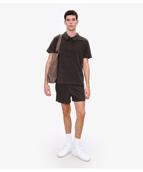 A.P.C.（アーペーセー）の「POLO JULIAN（ポロシャツ・メンズ・ダークネイビー/ブラウン系その他・S/M/L/XS）」の3枚目の写真