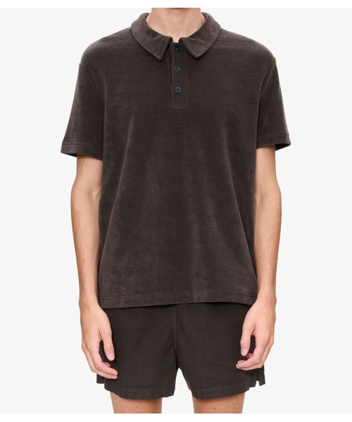 A.P.C.（アーペーセー）の「POLO JULIAN（ポロシャツ・メンズ・ダークネイビー/ブラウン系その他・S/M/L/XS）」の5枚目の写真