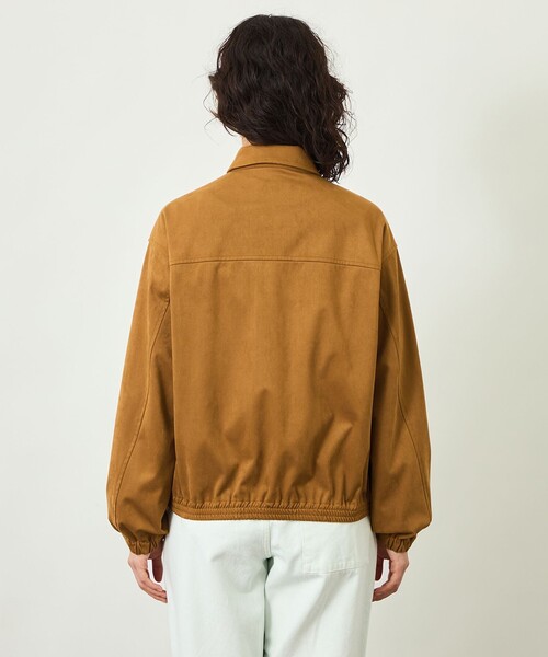 MACKINTOSH PHILOSOPHY（ﾏｯｷﾝﾄｯｼｭ ﾌｨﾛｿﾌｨｰ）の「GREY LABEL Faux Suede ブルゾン（ブルゾン・レディース・ブラウン系その他4/ベージュ系その他4・2/6）」の7枚目の写真