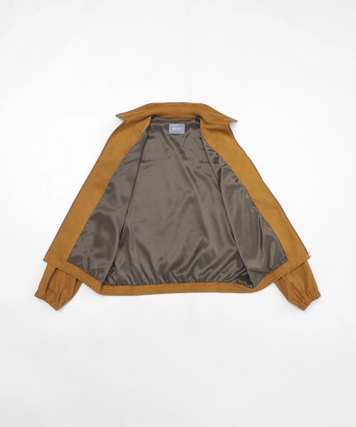 MACKINTOSH PHILOSOPHY（ﾏｯｷﾝﾄｯｼｭ ﾌｨﾛｿﾌｨｰ）の「GREY LABEL Faux Suede ブルゾン（ブルゾン・レディース・ブラウン系その他4/ベージュ系その他4・2/6）」の9枚目の写真