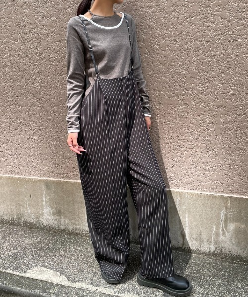 AIC.（エーアイシー）の「オーバーオール（サロペット/オーバーオール・レディース・ブラウン・FREE）」の7枚目の写真