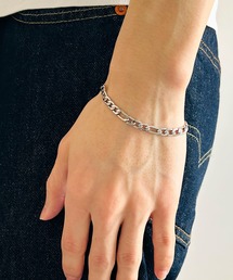 BEATJIVE（ビートジャイブ）の「マイアミキューバンチェーン ブレスレット シルバー ゴールド メンズ（ブレスレット）」