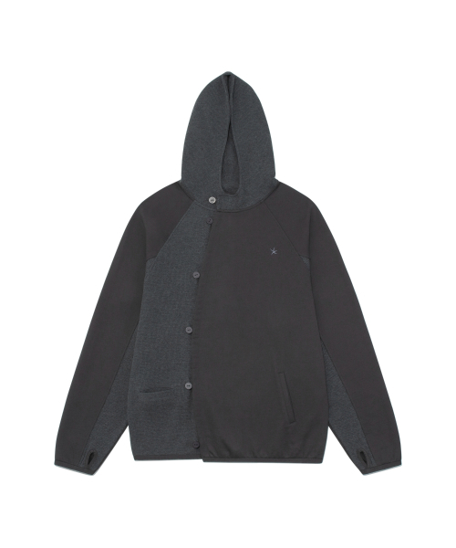 THECOLDESTMOMENT（ザコールデストモーメント）の「TCM curved button waffle jacket (charcoal)（その他アウター・レディース・その他・SMALL/MEDIUM/LARGE）」の11枚目の写真