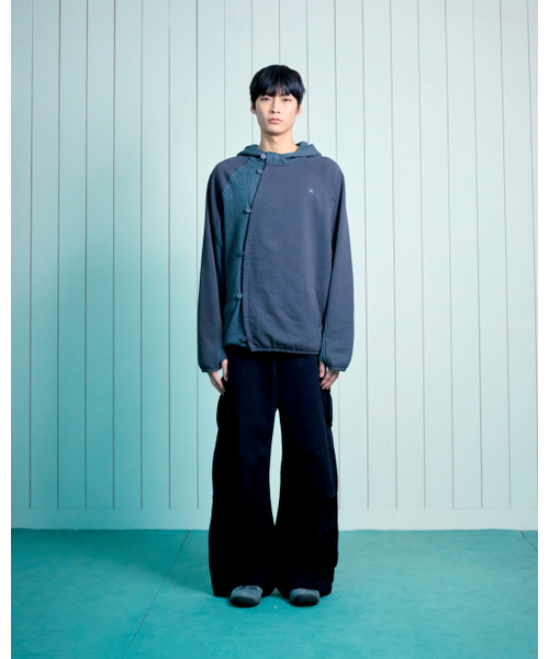 THECOLDESTMOMENT（ザコールデストモーメント）の「TCM curved button waffle jacket (charcoal)（その他アウター・レディース・その他・SMALL/MEDIUM/LARGE）」の7枚目の写真