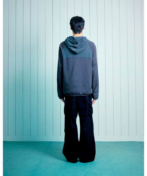 THECOLDESTMOMENT（ザコールデストモーメント）の「TCM curved button waffle jacket (charcoal)（その他アウター・レディース・その他・SMALL/MEDIUM/LARGE）」の5枚目の写真