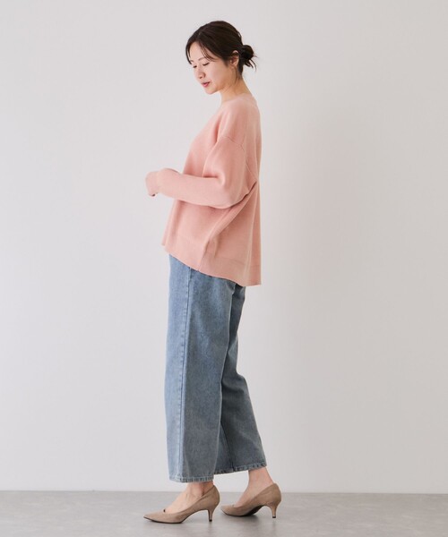 Jayro(ジャイロ)の「ラメスウェットライクニットプルオーバー(ニット/セーター・レディース・ピンク/ブラック系その他/グレー・FREE)」の21枚目の写真