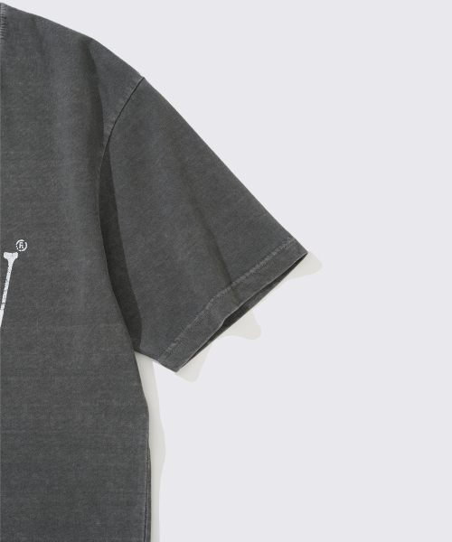 ADDSLOW(アドスロー)の「Vintage Washed ADDSLOW T-Shirt (Charcoal) (1silk)(Tシャツ/カットソー・レディース・その他・0/1/2)」の5枚目の写真