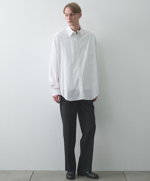 UJOH（ウジョー）の「【UJOH HOMME/ウジョー】別注Full Open Shirt（シャツ/ブラウス・メンズ・ホワイト・4/5）」の14枚目の写真