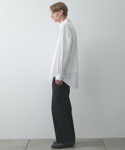 UJOH（ウジョー）の「【UJOH HOMME/ウジョー】別注Full Open Shirt（シャツ/ブラウス・メンズ・ホワイト・4/5）」の15枚目の写真