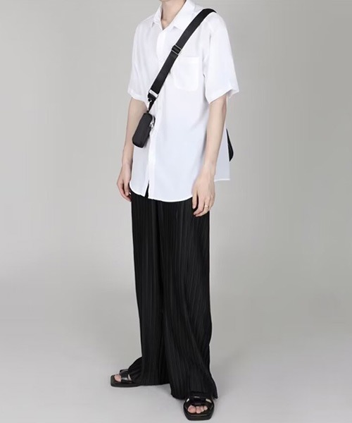 Ressaca(レサーカ)の「ルーズシルエットイージープリーツパンツ(その他パンツ・メンズ・チャコール/ブラック・L/M)」の5枚目の写真