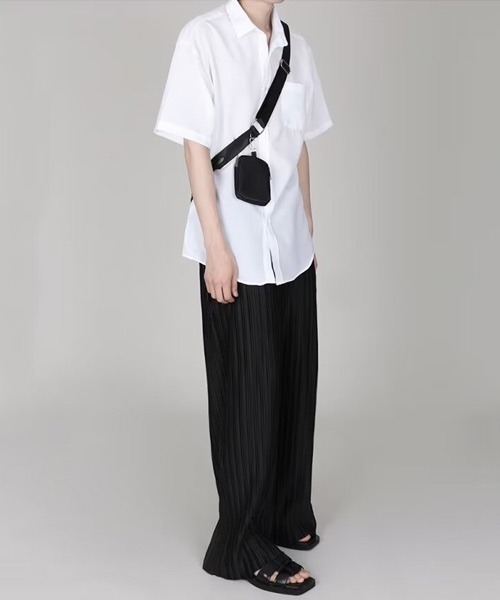 Ressaca(レサーカ)の「ルーズシルエットイージープリーツパンツ(その他パンツ・メンズ・チャコール/ブラック・L/M)」の6枚目の写真