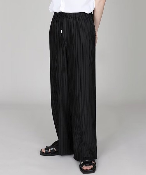 Ressaca(レサーカ)の「ルーズシルエットイージープリーツパンツ(その他パンツ・メンズ・チャコール/ブラック・L/M)」の3枚目の写真