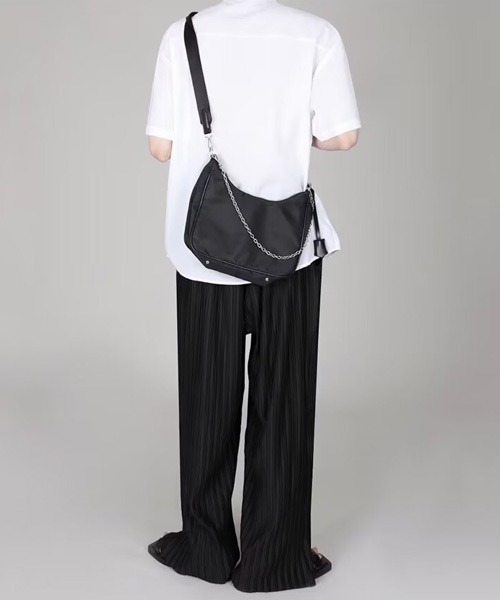 Ressaca(レサーカ)の「ルーズシルエットイージープリーツパンツ(その他パンツ・メンズ・チャコール/ブラック・L/M)」の9枚目の写真
