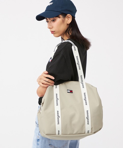 tommy jeans（トミー ジーンズ）の「【オンライン限定】エッセンシャル デイリートートバッグ（AW18461）（トートバッグ・レディース・ベージュ/ブラック・FREE）」の8枚目の写真