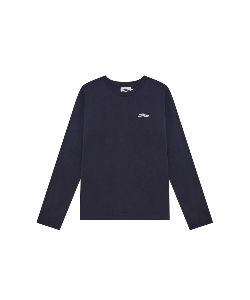 TANSANMAGNESIUM(タンサン マグネシウム)の「クロスアプリケロングスリーブ(ネイビー)(Tシャツ/カットソー・レディース・その他・1/2)」の10枚目の写真