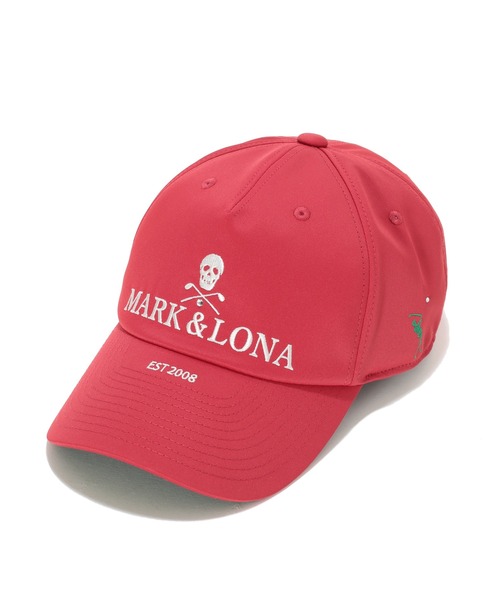 MARK & LONA(マークアンドロナ)の「Iron Skull Crystal Accent Cap | MEN and WOMEN(キャップ・メンズ・ブラック/アイボリー/レッド・FREE)」の1枚目の写真