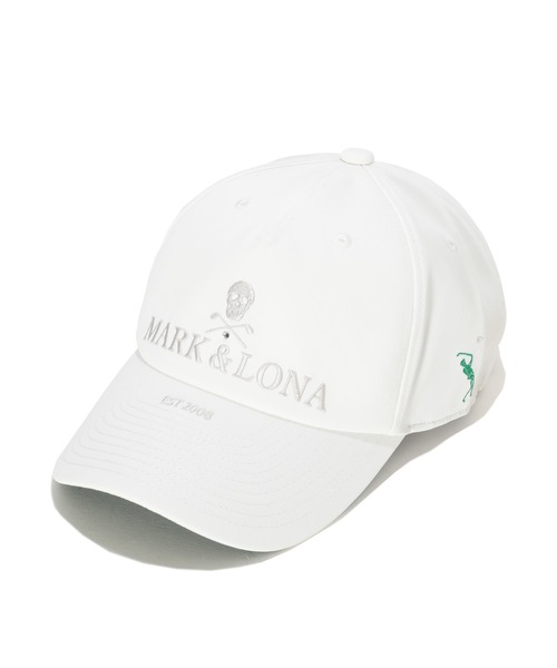 MARK & LONA(マークアンドロナ)の「Iron Skull Crystal Accent Cap | MEN and WOMEN(キャップ・メンズ・ブラック/アイボリー/レッド・FREE)」の2枚目の写真