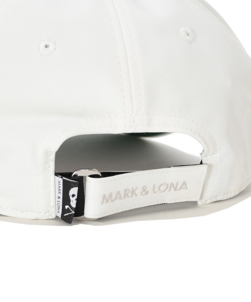 MARK & LONA(マークアンドロナ)の「Iron Skull Crystal Accent Cap | MEN and WOMEN(キャップ・メンズ・ブラック/アイボリー/レッド・FREE)」の9枚目の写真