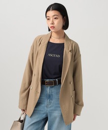 BAYFLOW | [上品な透け感]シアージャケット(テーラードジャケット)