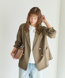 BAYFLOW（ベイフロー）の「[上品な透け感]シアージャケット（テーラードジャケット）」