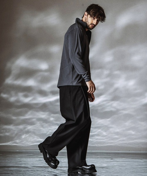 NO ID.(ノーアイディ)の「【NO ID.】Asymmetry ZIP Cardigan / アシンメトリージップカーディガン(カーディガン/ボレロ・メンズ・グレー/ホワイト/ブラック・ONE SIZE)」の18枚目の写真