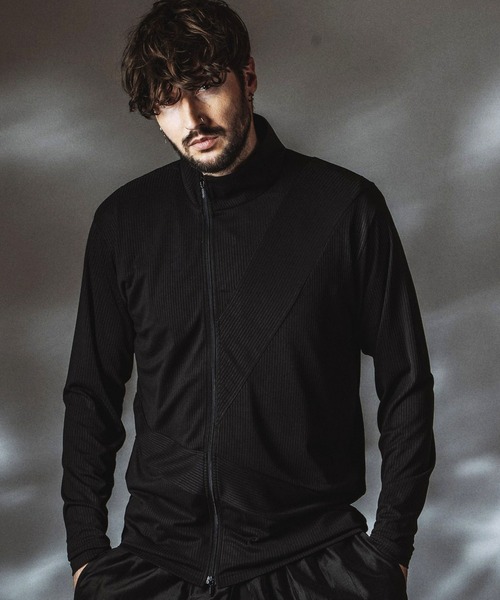NO ID.(ノーアイディ)の「【NO ID.】Asymmetry ZIP Cardigan / アシンメトリージップカーディガン(カーディガン/ボレロ・メンズ・グレー/ホワイト/ブラック・ONE SIZE)」の6枚目の写真