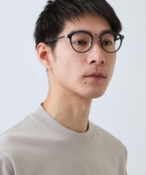 THE SHOP TK (ザ ショップ ティーケー )の「【ジャケットインにおすすめ】ビジネス半袖Tシャツ 洗濯機OK/襟高(Tシャツ/カットソー・メンズ・ライトグレー/ネイビー/オフホワイト・04/01/02/03)」の8枚目の写真