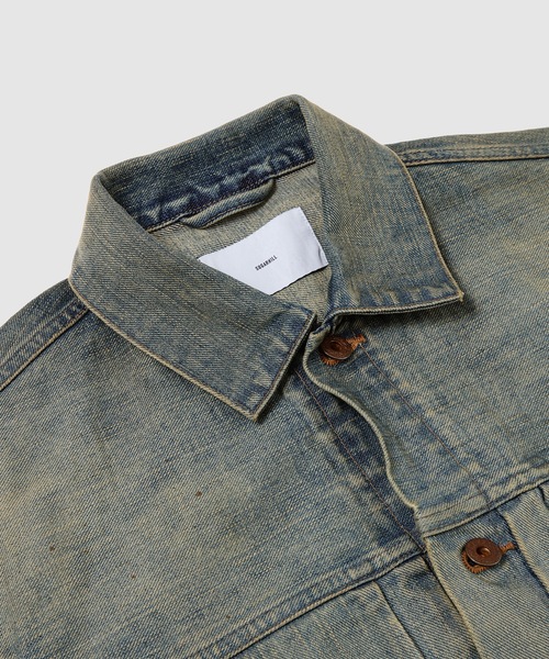 SUGARHILL(シュガーヒル)の「FADED MODERN DENIM JUMPSUITS(つなぎ/オールインワン・メンズ・インディゴブルー・2)」の5枚目の写真