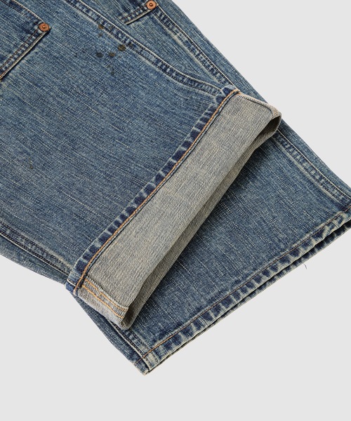 SUGARHILL(シュガーヒル)の「FADED MODERN DENIM JUMPSUITS(つなぎ/オールインワン・メンズ・インディゴブルー・2)」の14枚目の写真