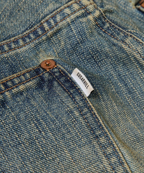 SUGARHILL(シュガーヒル)の「FADED MODERN DENIM JUMPSUITS(つなぎ/オールインワン・メンズ・インディゴブルー・2)」の10枚目の写真